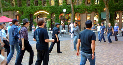 Kevin Buster teaching Swing at Dancing til Dusk