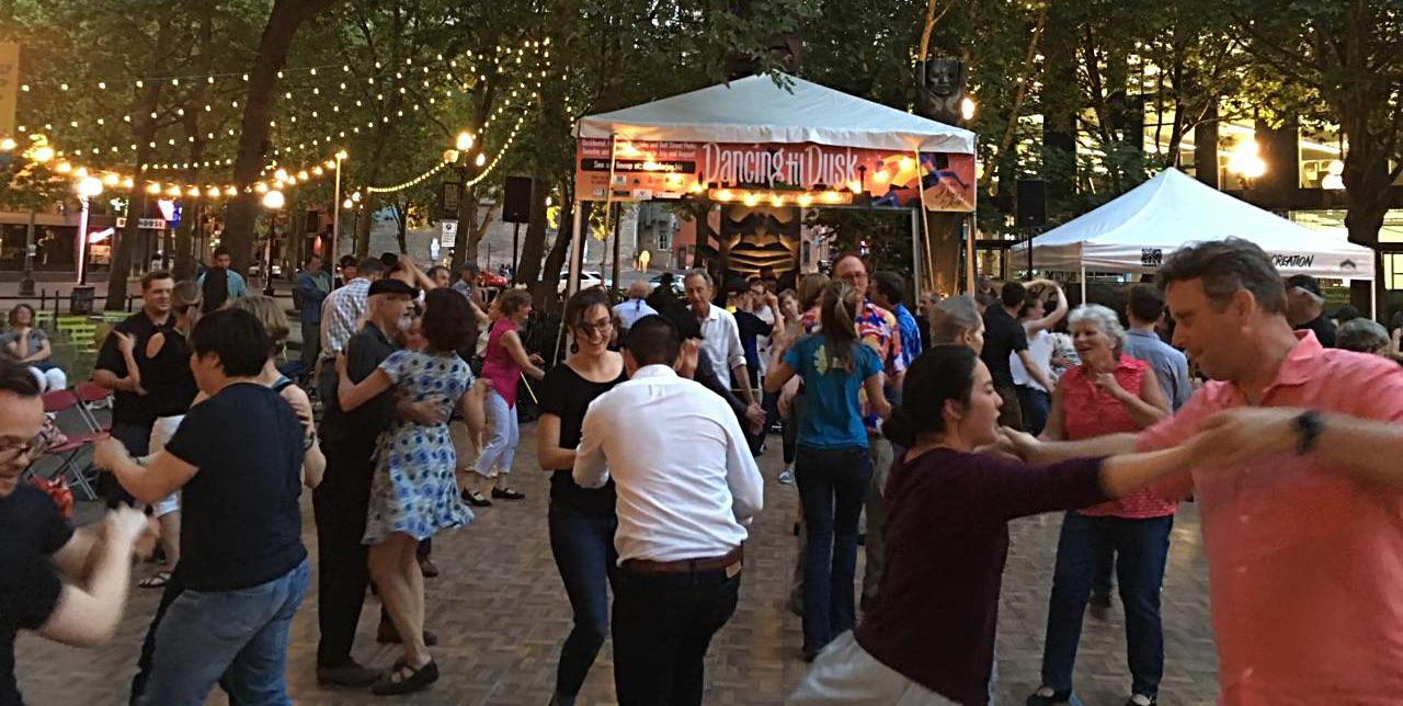 Greg Ruby and the Scofflaw Quintet at Dancing Till Dusk 2016