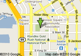 Google map to Occidental Park