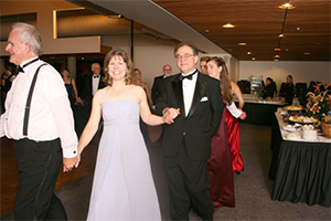 Dancers following the Grand March