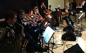 Orchestra Espressiva plays a wide variety of dance music, including Waltzes, Swing and Foxtrot, Polka, Tango and Cha Cha